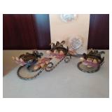 Collection of Princess House Decor Items