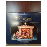 Fontanini Lighted Column Nativity Scene