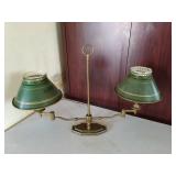 Vintage Lamp with Metal Shades