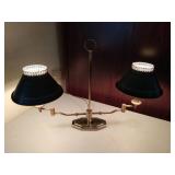 Vintage Lamp with Metal Shades