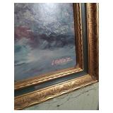 Three Pieces of Framed Artwork