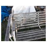 Porch / Patio Swing - Wood needs to be replaced