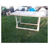 Rolling Worktable - 72" x 36" x 39" High