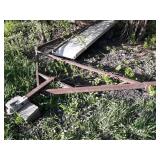 Frame for Ice Fishing House - Boxed part is about 103" x 10