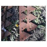 Set of 4 Sickle Mower Edges / Blades
