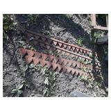 Set of 4 Sickle Mower Edges / Blades