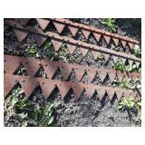 Set of 4 Sickle Mower Edges / Blades