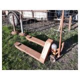 Vintage Barrett Pallet Jack - Tested and Works