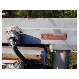Delta Rockwell Radial Arm Saw Mounted on Axle w/ hitch - Model 5541