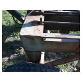 Delta Rockwell Radial Arm Saw Mounted on Axle w/ hitch - Model 5541
