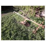 Antique Horse Drawn Potato Digger - Marked PO 4206 L