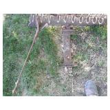 Antique Hay Rake Section