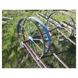 (2) Sets of Planter Wheels