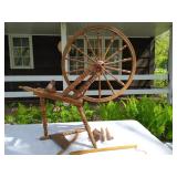Vintage Spinning Wheel