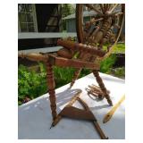 Vintage Spinning Wheel