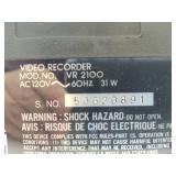 Zenith VCR and VHS Tapes