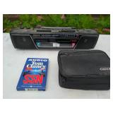 Panasonic Portable Stereo and Tapes