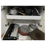 Collection Of Cookware And Kitchen