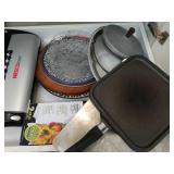 Collection Of Cookware And Kitchen