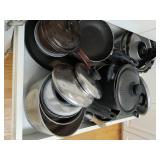 Collection Of Cookware And Kitchen