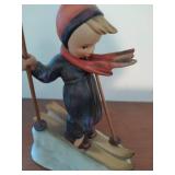 Goebel Hummel Skier Boy Figurine