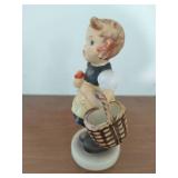 1962 Goebel Hummel Girl With Flower Basket Figurine