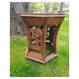 Wood End Table