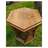 Wood End Table