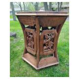 Wood End Table
