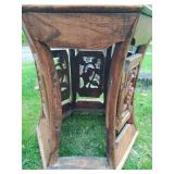 Wood End Table