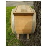 New Style White Cedar Cylinder Churn