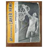1950 Minneapolis Lakers News Magazine
