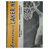 1950 Minneapolis Lakers News Magazine