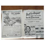 1950 Minneapolis Lakers News Magazine