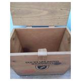 Two American Rifleman Books and Ducks Unlimited Ammo Box