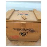 Two American Rifleman Books and Ducks Unlimited Ammo Box