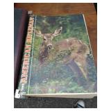 Two American Rifleman Books and Ducks Unlimited Ammo Box