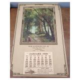 Two Vintage Calendars