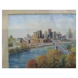 Ducks Unlimited 50 Year and St. Paul 100 Year Anniversary Framed Wall Art
