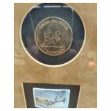 Ducks Unlimited 50 Year and St. Paul 100 Year Anniversary Framed Wall Art