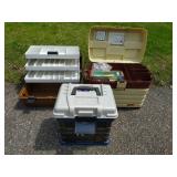 Three Tackleboxes with Contents