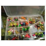 Collection of Tackleboxes and Fishing Supplies