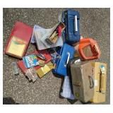 Collection of Tackleboxes and Fishing Supplies