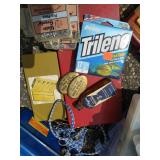 Collection of Tackleboxes and Fishing Supplies