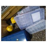 Collection of Tackleboxes and Fishing Supplies