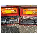 Collection of Tackleboxes and Fishing Supplies