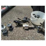 Large Collection of Fishing Poles and Reels