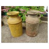 Two Milk Cans