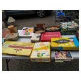 Collection of Vintage Games and Toys