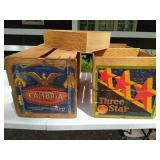 Wooden Produce Boxes